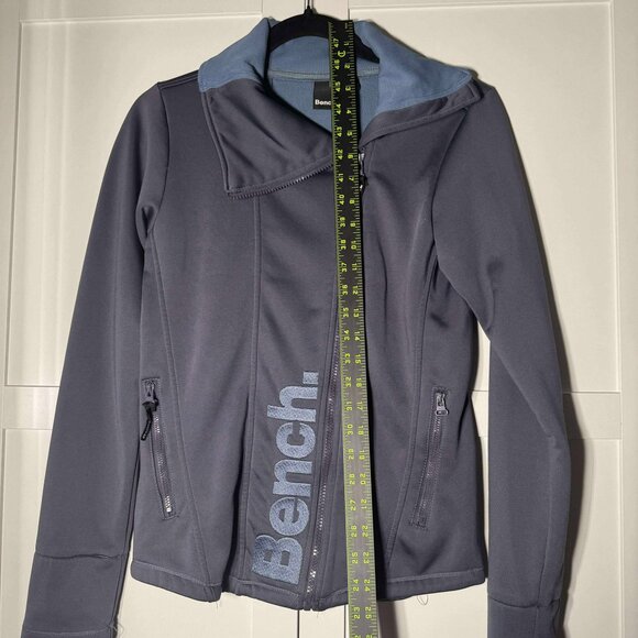 Bench Women' s Sweater Zipper pockets Purple SMALL - Picture 10 of 10